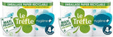 Papel higiénico Le Trefoil Hygiene +, 6 rollos, 4 concentraciones (paquete de 2)