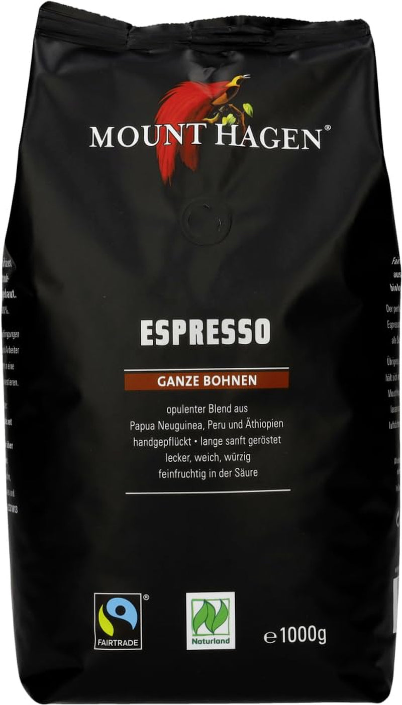 Espresso en grano entero ecológico (2 x 1 kg)