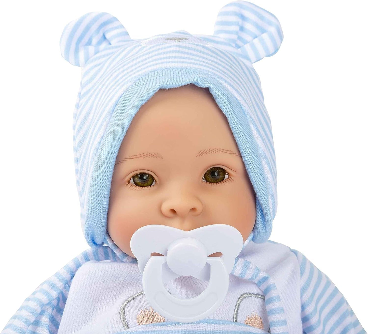 Muñeco Lukas de Small Foot, incluye ropa de quita y pon, chupete y manta suave, juego de rol, 11238