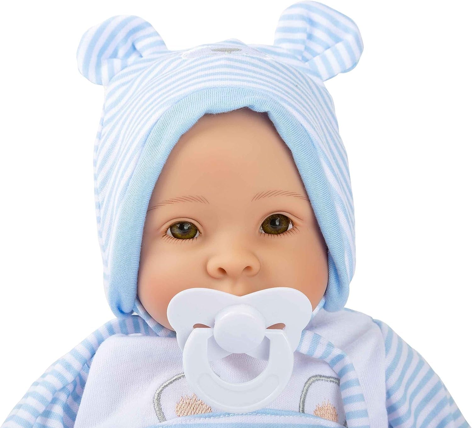 Muñeco Lukas de Small Foot, incluye ropa de quita y pon, chupete y manta suave, juego de rol, 11238