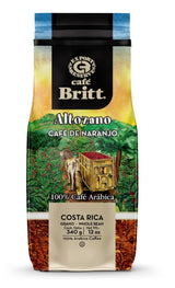 CAFÉ GOURMET ALTOZANO de Costa Rica DE LA NARANJO Café en grano entero 340 g