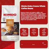 Espresso Crema Intesa, 6 granos de café x 1 kg, blend intenso y con mucho cuerpo, intensidad 11/13, tueste medio, 6 paquetes de 1 kg cada uno