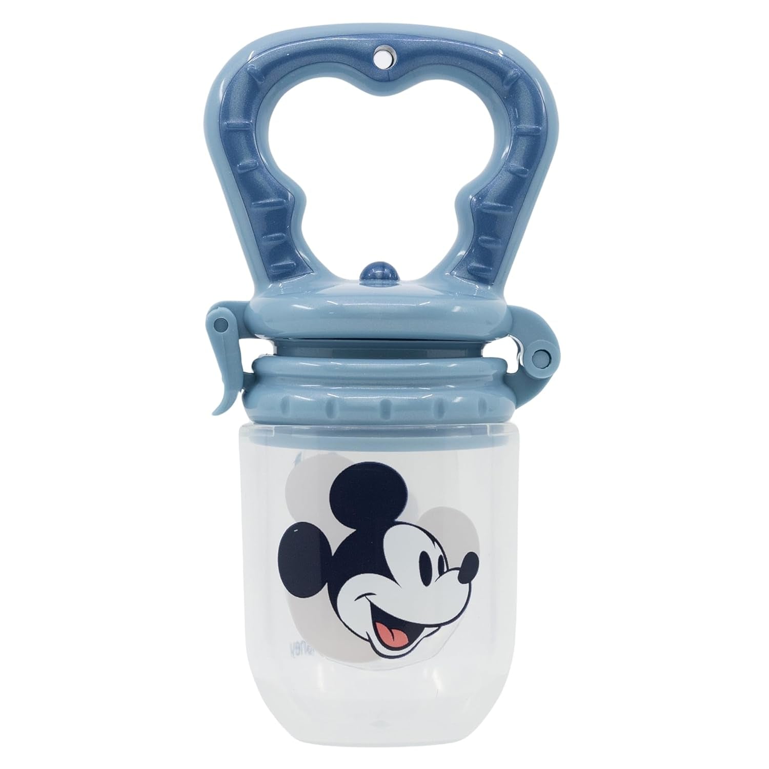 Tataway Chupete de Frutas para Bebé Disney Mickey Mouse Fabricado en Plástico Libre de BPA con Función de Asfixia, Lavable y Reutilizable