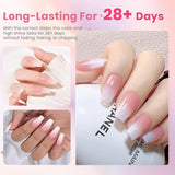 Kit de 150 uñas postizas degradadas – 5 colores diseño degradado uñas artificiales autoadhesivas – cubierta completa para mujeres y niñas – uñas postizas brillantes para manicura DIY (cuadrado)