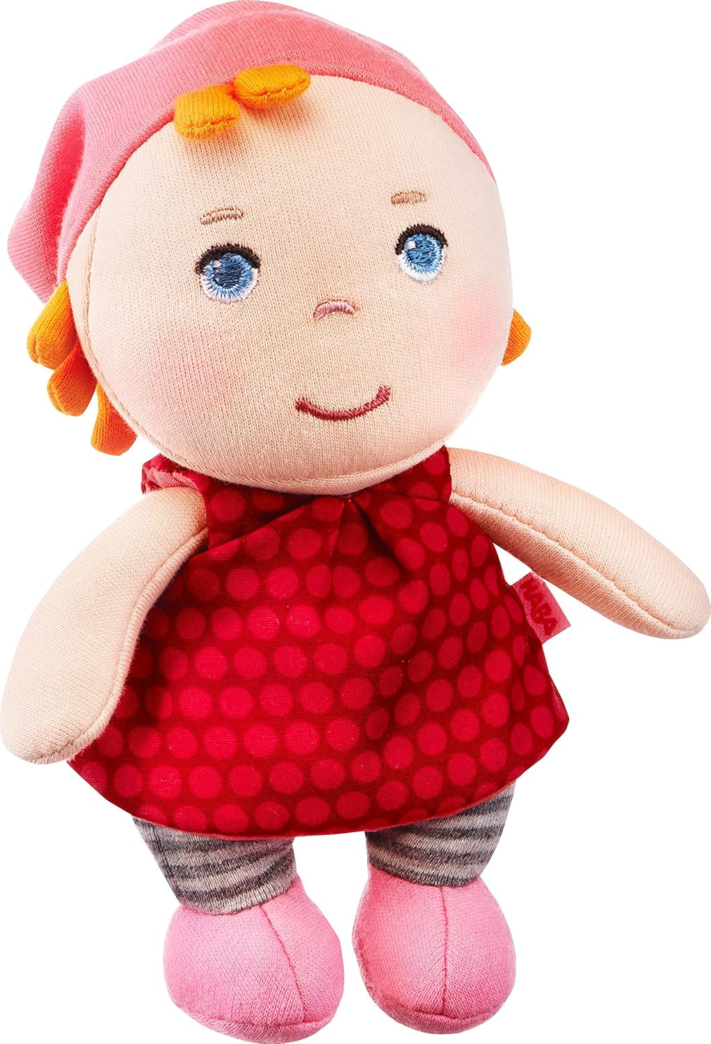 HABA 306238 Mini muñeca Hertha, Muñeca de 0 a 100 años