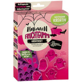 HEITMANN KREATIV - Set Creativo de Chicles de Frutas para Halloween - Tintes en Polvo a Base de Plantas - Rosa - Chicles de Frutas con Forma de Fantasma DIY con Sabor a Frambuesa