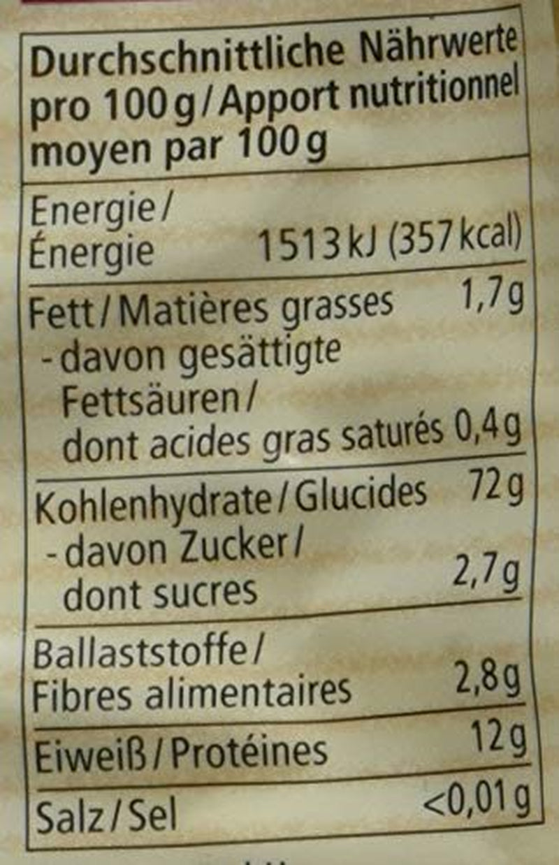 Rizos de espelta ecológicos, 500g