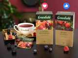 Greenfield Flor de cerezo, hibisco, rosa mosqueta, manzana, frambuesa, mora, bolsitas de té (2 g x 25), 50 g