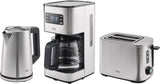Cafetera espresso AEG Deli 5, 1,5 l, temporizador programable, función mantener caliente, parada de seguridad, indicador de nivel de agua, dosificación óptima, función antigoteo, acero inoxidable, CM5-1-6ST