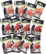 Dehner Premium Katzenfutter Sensitive Multipack, Nassfutter, para Katzen sensibles, je 4 x Huhn / Rind / Pute, 12 x 100 g Bolsa (1,2 kg)