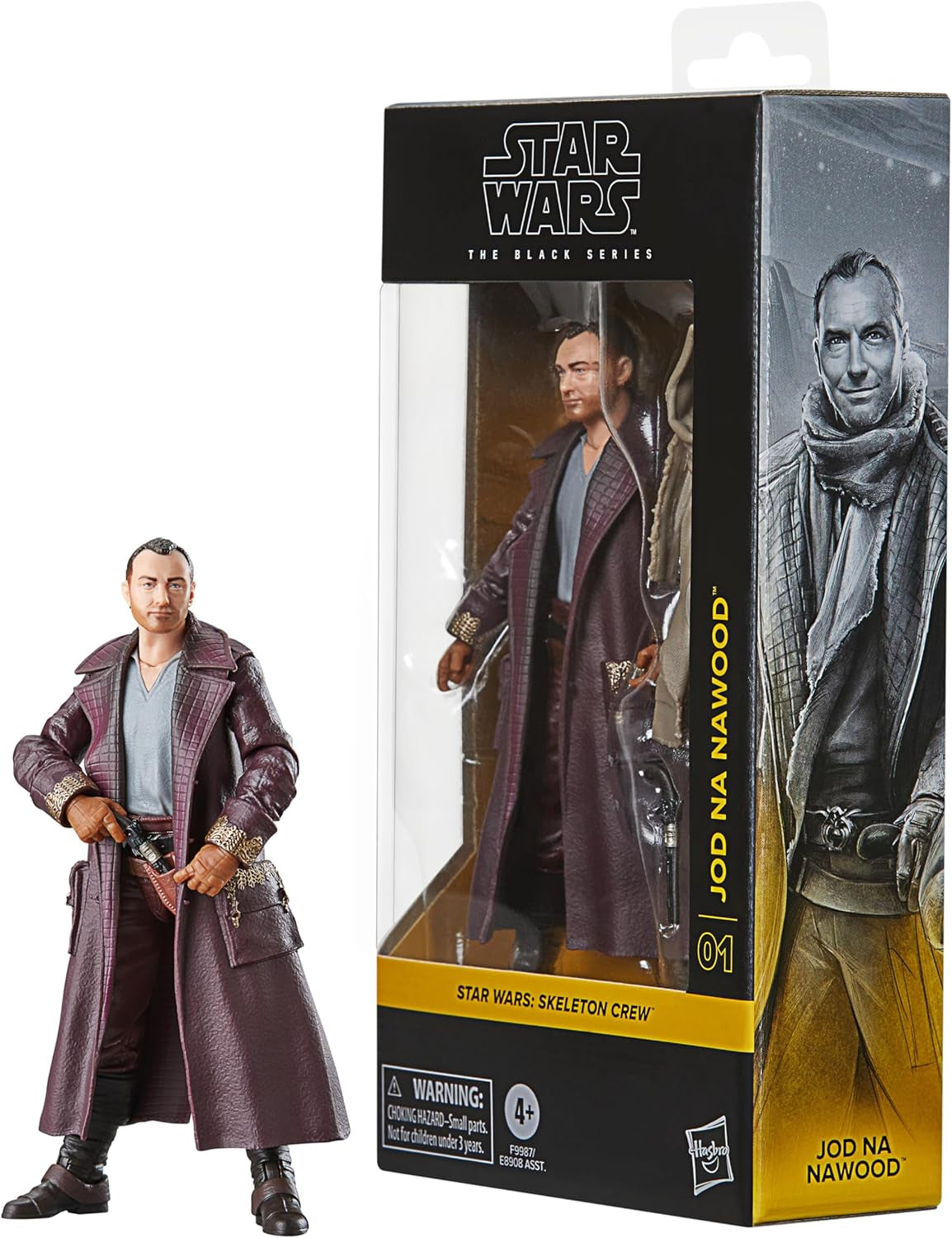 Star Wars Black Series Capitán Pirata Brutus (Port Borgo), Figura de acción Skeleton Crew (15 Cm) Figuras de acción Naty Shop Iod Nawood