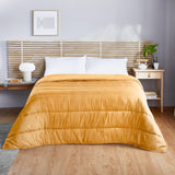 Pikolin Home - Edredón Reversible 300 G - Relleno Nórdico Bicolor - Para Cama 100/105 - Cómodo, Cálido, Transpirable, Verde, 180 X 220 cm Edredones y edredones Naty Shop