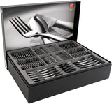 ZWILLING Cubertería Nottingham, 72 piezas, para 12 personas, acero inoxidable 18/10 Cocina Naty Shop