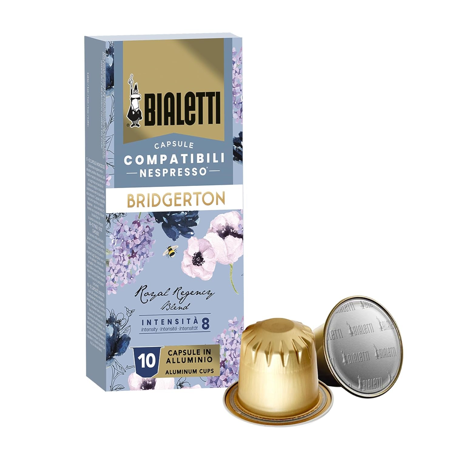Caja 10 Bridgerton-Kapseln, Royal Regency-Geschmack compatible con Nespresso®