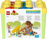 LEGO DUPLO Coches y camiones clásicos en caja de ladrillos, juego de vehículos para niños a partir de 1,5 años, juguete educativo creativo, coche de juguete y juego de coches de carreras 10439 Juegos de construcción Ver en LEGO-Store