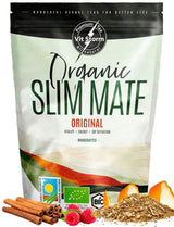 VITSTORM® Slim Tea Cardamomo – Té Yerba Mate BIO – Té detox y diurético – 100G