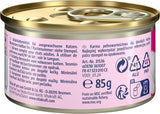 Vitakraft Poésie Mousse, comida húmeda para gatos, espuma aireada, con salmón, sin azúcares ni cereales añadidos (12 x 85g)