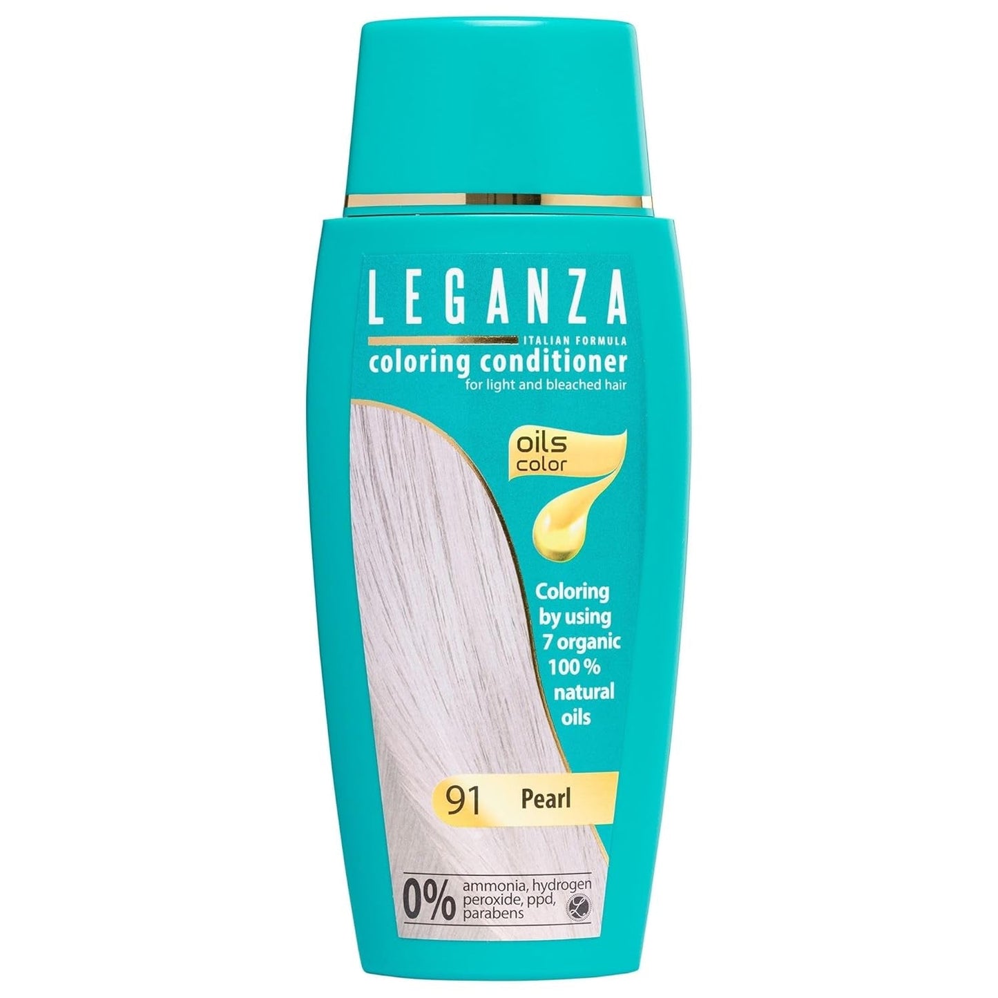 Leganza Bálsamo Natural Tinte Capilar Color 71 Café Latte | Tinte para el cabello sin amoniaco | Enriquecido con 7 aceites naturales | 150 ml Naty Shop tinte para el cabello 91 Perl