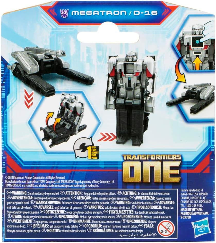 Figura Transformers: One COG Changer Megatron (D-16) Figuras de acción Naty Shop