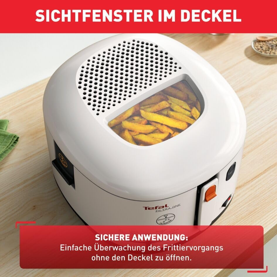 Freidora Tefal FF1631 Filtra One, 1.900 W, Capacidad 1,2 kg Electrodomésticos Naty Shop