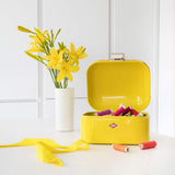 Wesco 235 001 Panera Mini Grandy 17 x 18 x 12 cm (largo/ancho/alto) rosa, acero inoxidable Cajas para almacenar alimentos Naty Shop