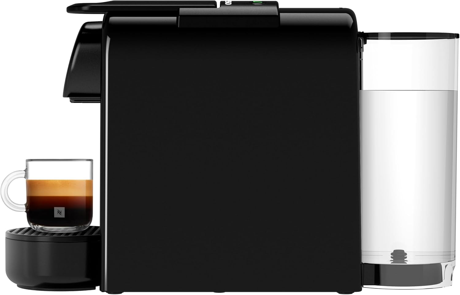 Cafetera espresso con cápsulas Nespresso De'Longhi Essenza Mini, negra | Presión de la bomba 19 bares | Depósito de agua 0,6 l | Para café expreso y pulmón | Pequeña cafetera espresso – Grandes momentos de café | EN85.B