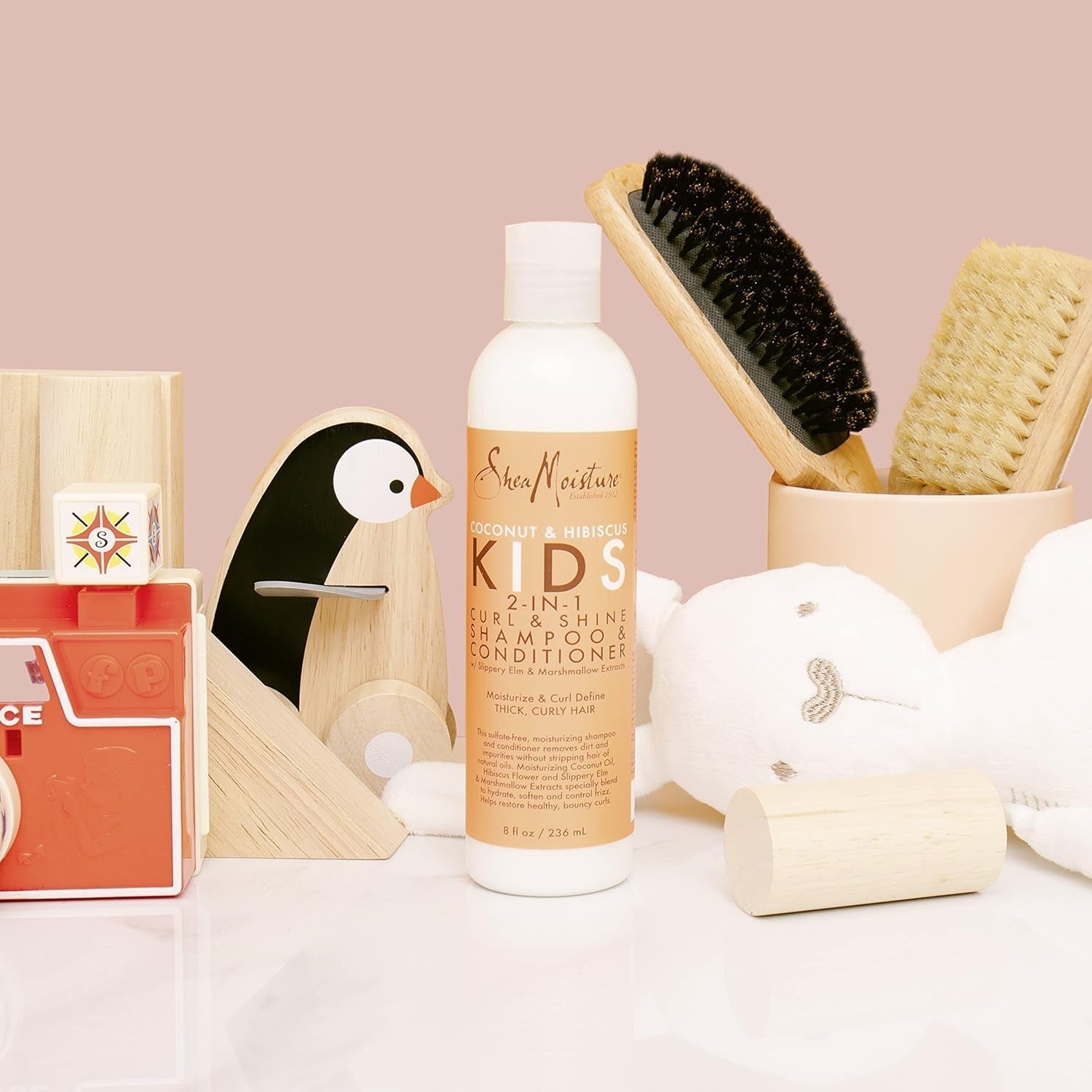 Kids Coconut & Hibiscus Extra Hidratante 237ml Productos para desenredar el cabello Naty Shop