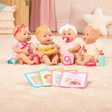 Muñeca Baby Sweetheart - Hora de acostarse - 31 cm - Cuerpo blando - Accesorio para chupete - Juego de simulación - Juguete a partir de 3 años