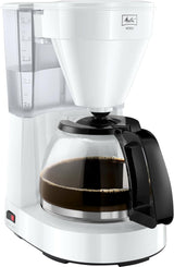 Melitta Easy – Cafetera espresso con filtro y jarra de cristal, para hasta 10 tazas de café, negra
