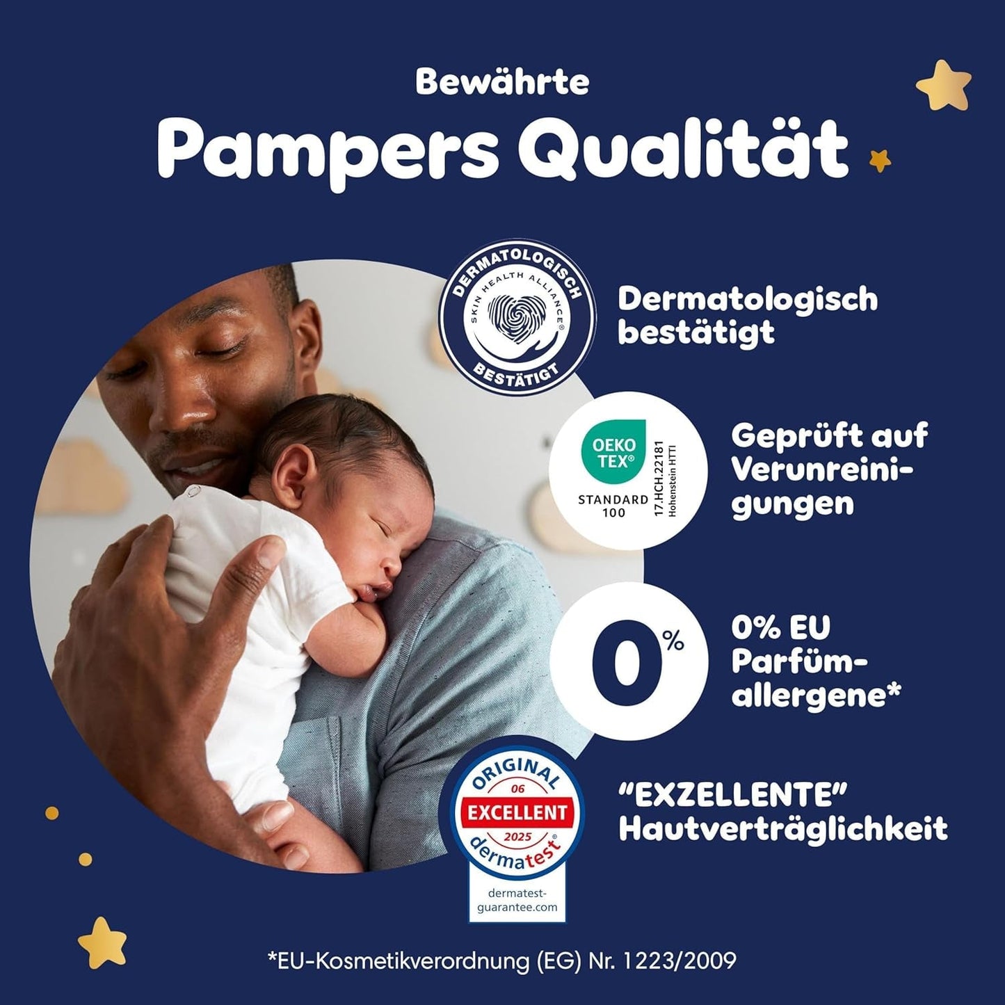 Los pañales Pampers Night Pants talla 6, 138 piezas, 13 kg-19 kg, brindan protección adicional durante toda la noche.