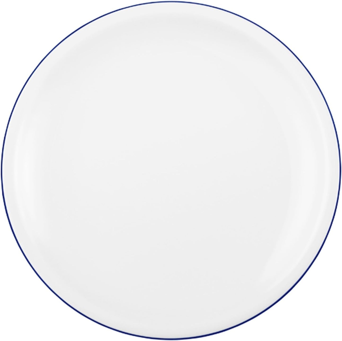 Servicio de café Seltmann Weiden de 18 piezas | Serie compacta, borde azul | El juego incluye 6 platos de desayuno, 6 tazas de café y 6 platillos, azul.