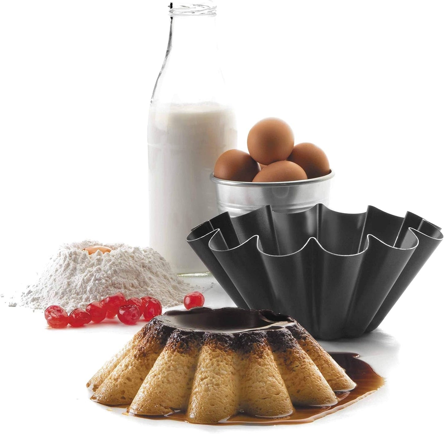 FORMA BRIOCHE, Aluminio, 10 Cm Moldes y bandejas para hornear Naty Shop