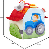HABA 306383 - Granja de cubos de juego, juguete multifuncional a partir de 6 meses Juguetes para bebés Naty Shop