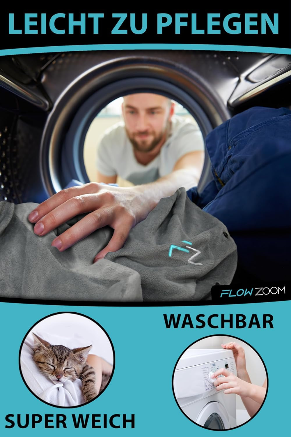 FLOWZOOM AIR Almohada Inflable para el Cuello con Capucha - Almohada para el Cuello de Avión - Almohada de Viaje - Almohada para el Cuello de Viaje Inflable Rápido - Almohada para Avión - Almohada de Viaje - Almohada para el Cuello para Adultos (Gris) Almohadas Ortopédicas Cervicales Naty Shop
