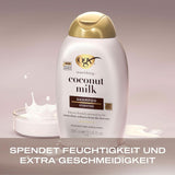 Champú con leche de coco OGX (385 ml), efecto hidratante Ducha y baño Naty Shop
