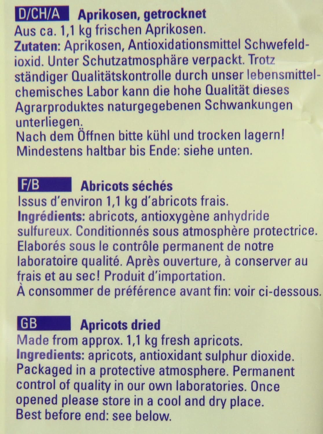 Albaricoque Seeberger 200g Naty Shop productos deshidratados
