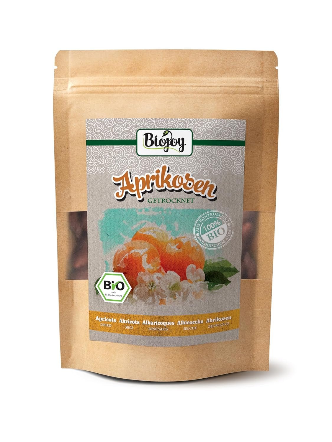 Orejones Biojoy (500 g), sin azufre Productos deshidratados Mi tienda 500 G