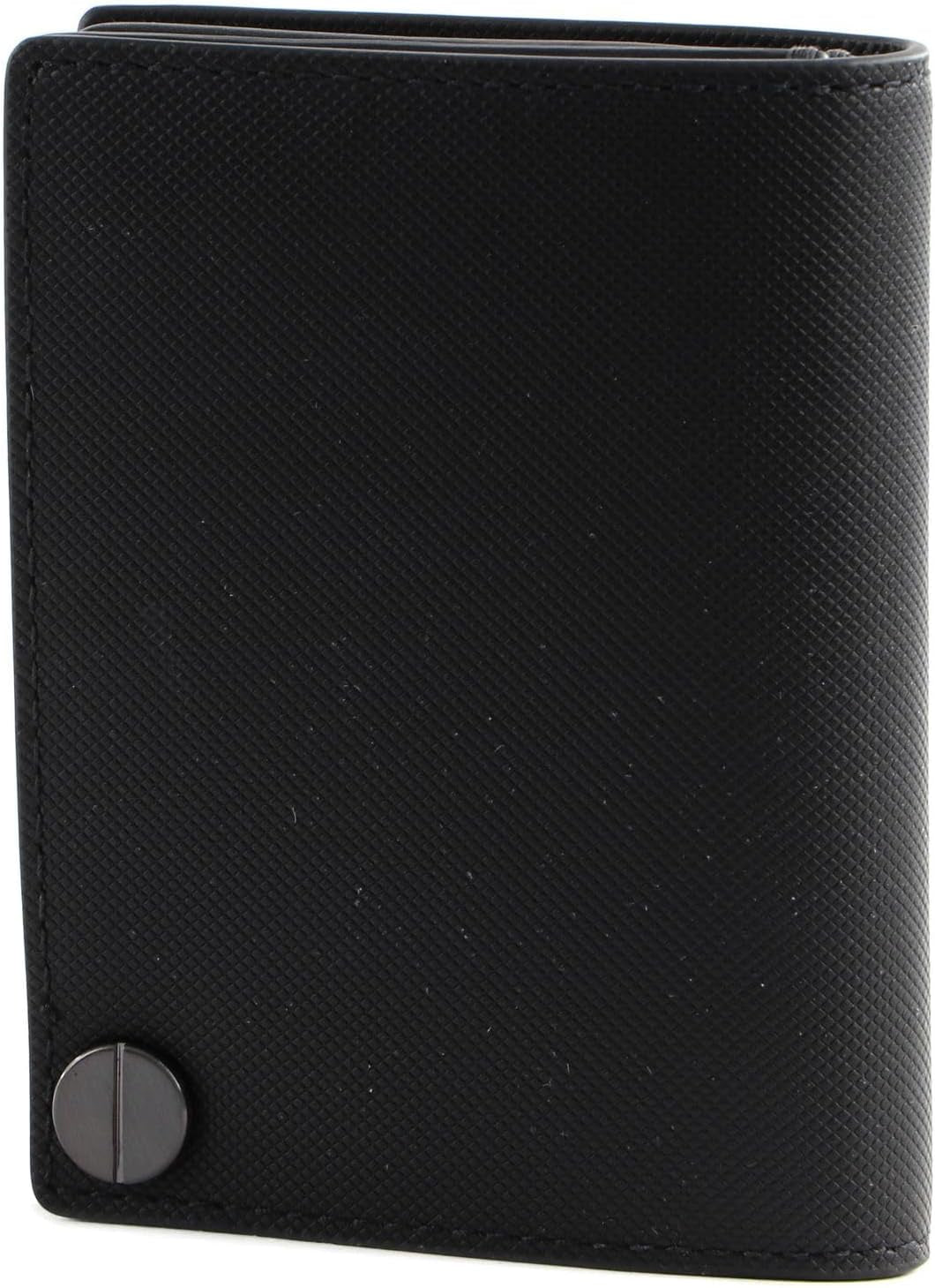 Calvin Klein CK CLEAN PQ COVERED CARDHOLDER Cartera para hombre, negro (Ck Black), Cartera OS Hombre Naty Shop