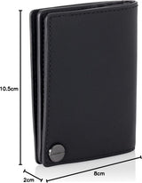 Calvin Klein CK CLEAN PQ COVERED CARDHOLDER Cartera para hombre, negro (Ck Black), Cartera OS Hombre Naty Shop