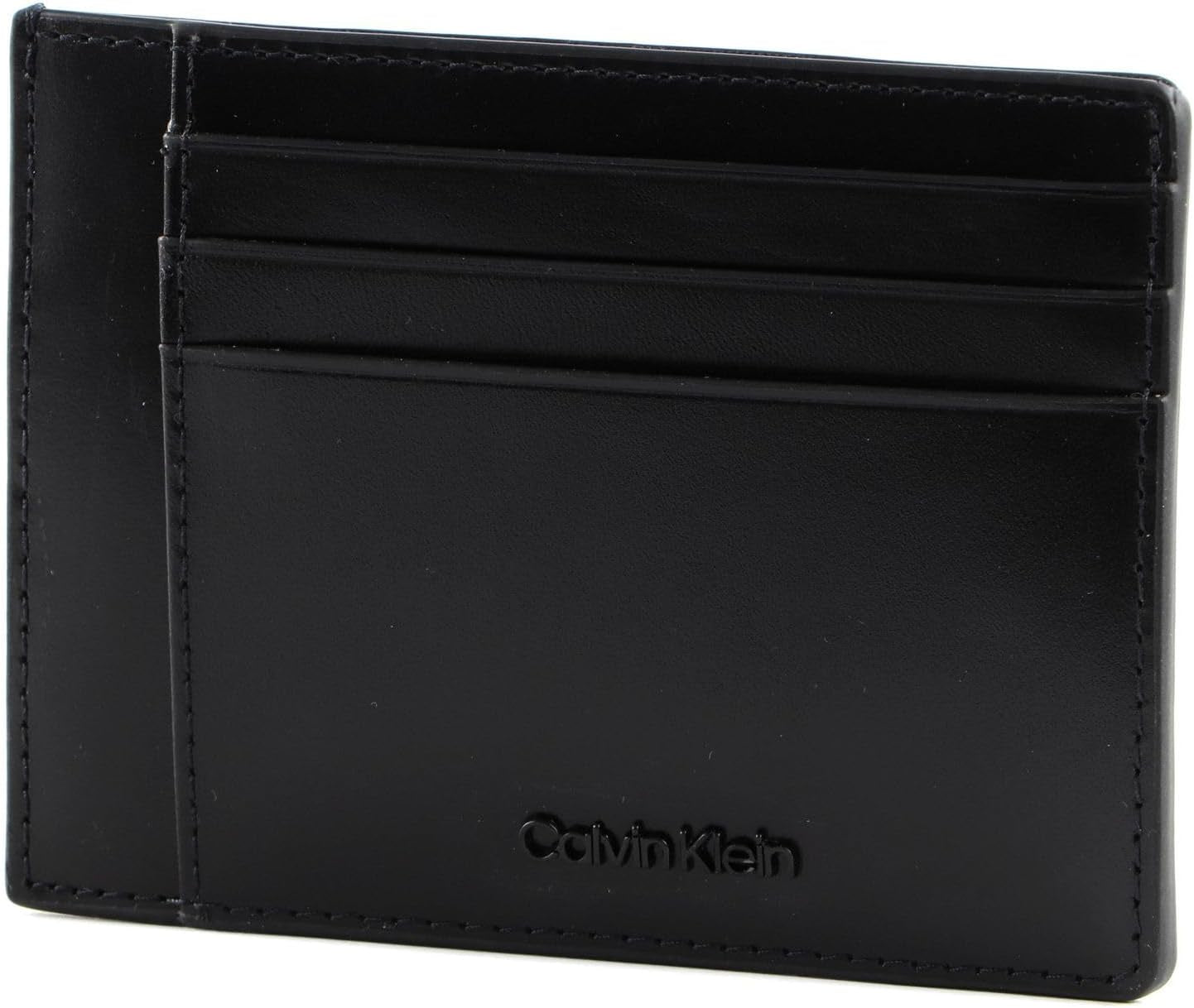 Calvin Klein CK MEDIAN ID CARDHOLDER Cartera para hombre, negro (Ck Black), OS Cartera para hombre Naty Shop Título predeterminado