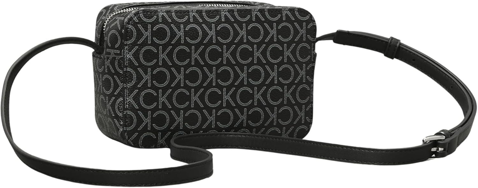 Bolso de hombro de mujer Calvin Klein Ck Must Camera Bag Mono Klein, negro (Black Mono), tamaño natural Bolsos Mujer Naty Shop