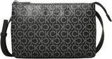 Calvin Klein Bolso De Hombro Ck Must Klein Para Mujer, Negro (Black Mono), Bolsos De Tamaño Natural Mujer Naty Shop Default Title