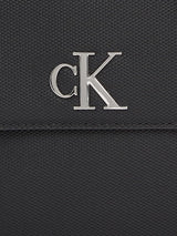 Bolso De Hombro Calvin Klein Jeans Bolso Saddle Minimal Con Monograma Klein Bags Mujer Naty Shop