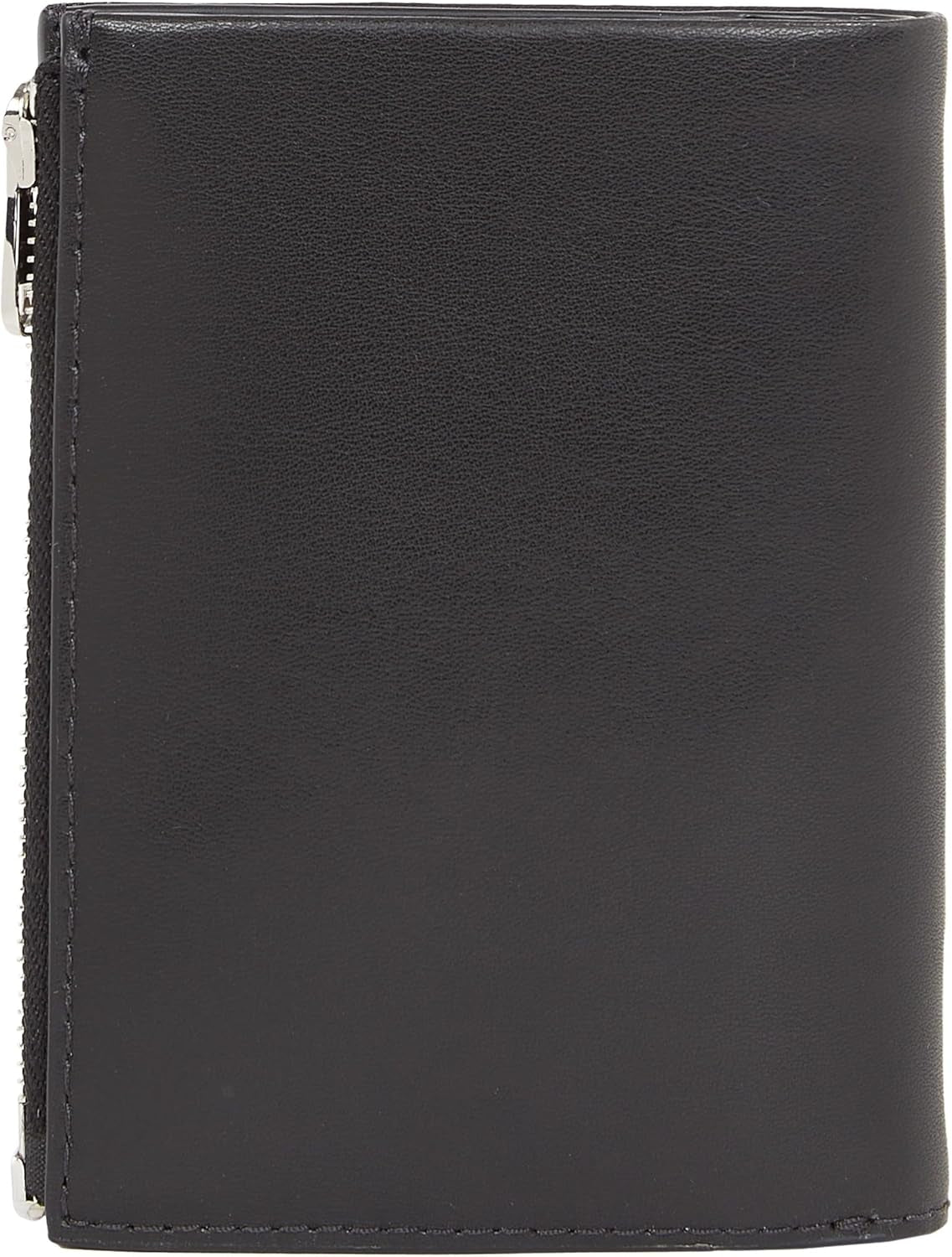 Calvin Klein METAL CK TRIFOLD 6CC W/DETACH C Cartera Hombre, Negro (Ck Black), OS Cartera Hombre Naty Shop