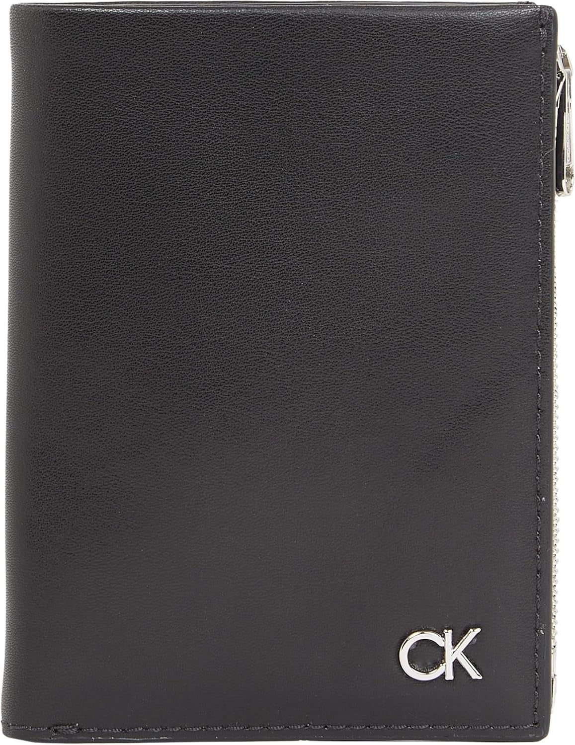 Calvin Klein METAL CK TRIFOLD 6CC W/DETACH C Cartera para hombre, negro (Ck Black), OS Cartera para hombre Naty Shop Título predeterminado