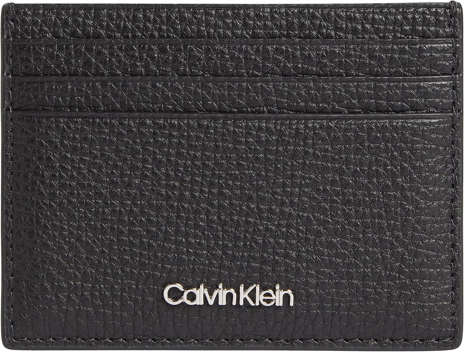 Calvin Klein MINIMALISM CARDHOLDER 6CC Cartera para hombre, negro (Ck Black), OS Cartera para hombre Naty Shop Título predeterminado