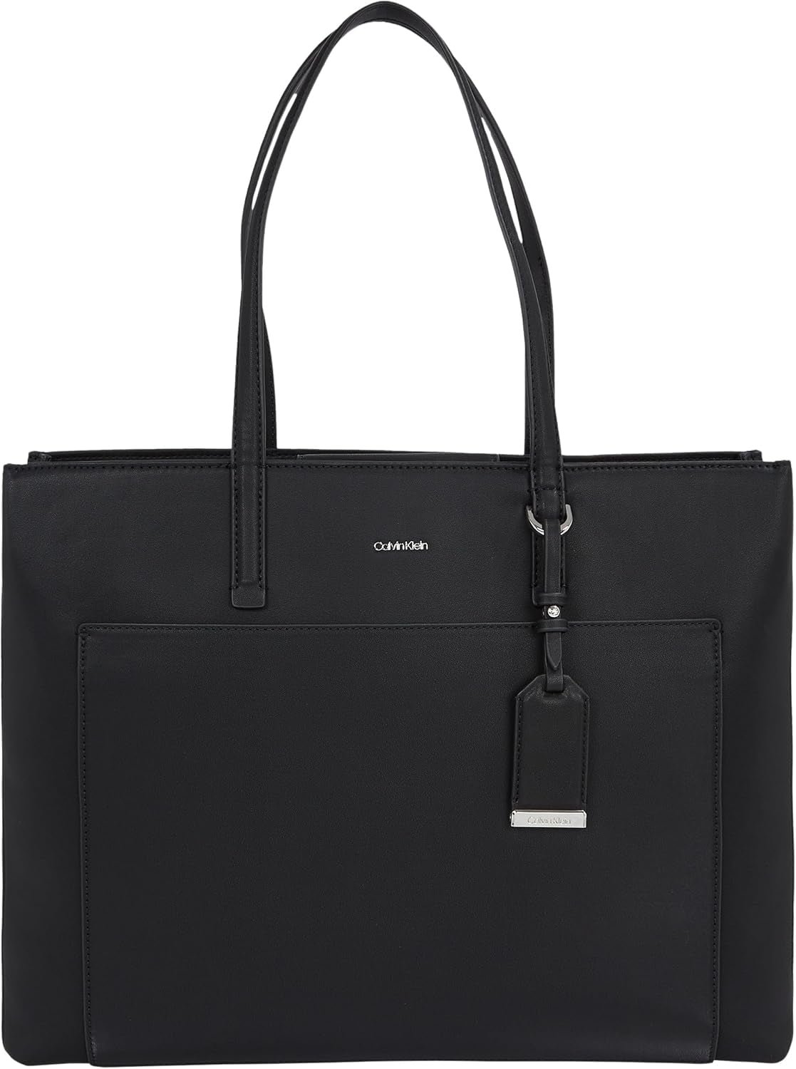 Calvin Klein Shopper Must Medium con Cremallera, Negro (Ck Black), Talla única Bolsos Mujer Naty Shop Default Title