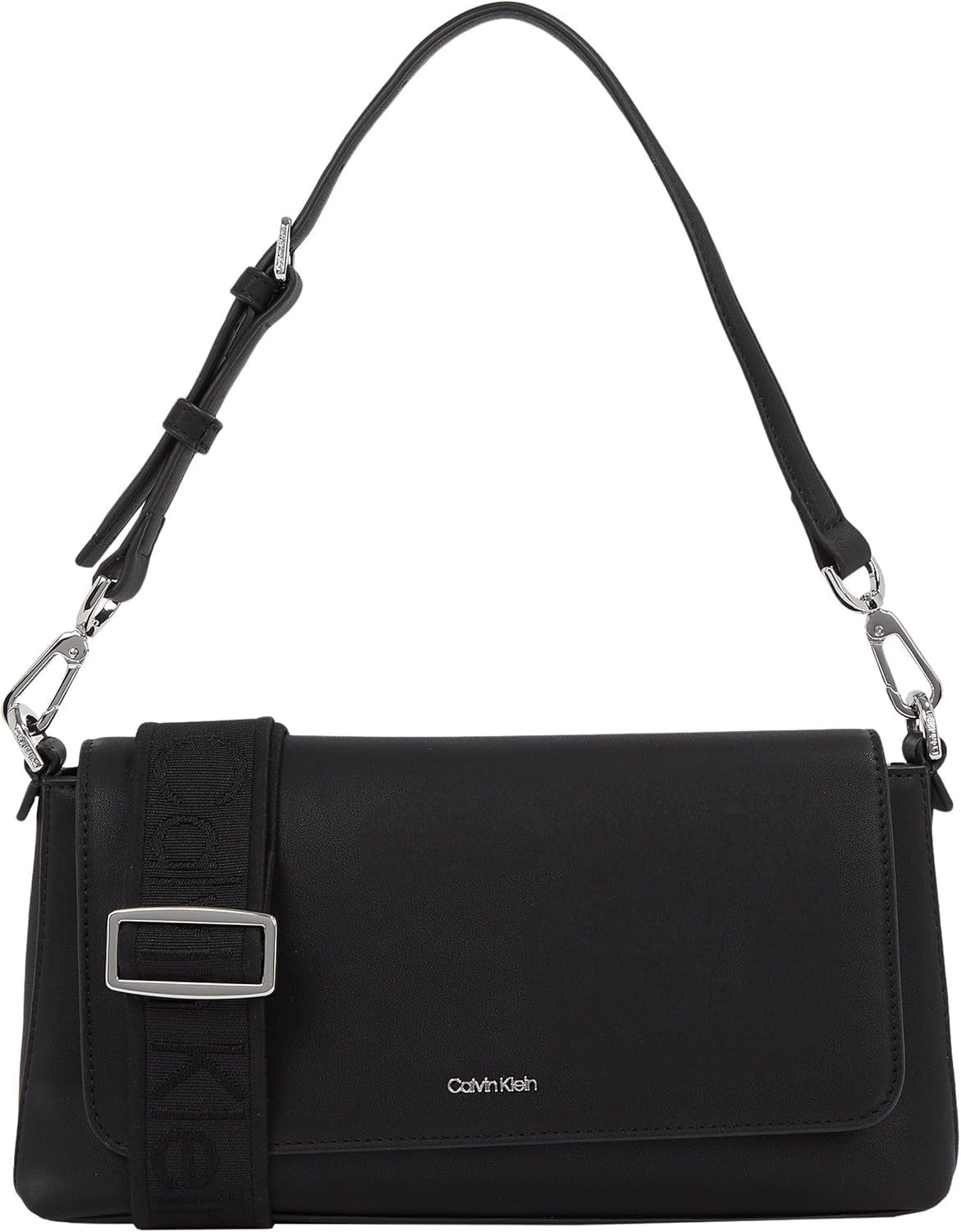Calvin Klein Bolso De Hombro Mujer Must Convertible Correa Desmontable, Negro (Ck Black), Talla Única Bolsos Mujer Naty Shop Default title