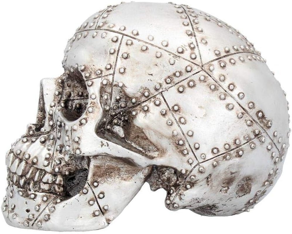 Cabeza remache 18cm plata Estatuillas y esculturas Naty Shop