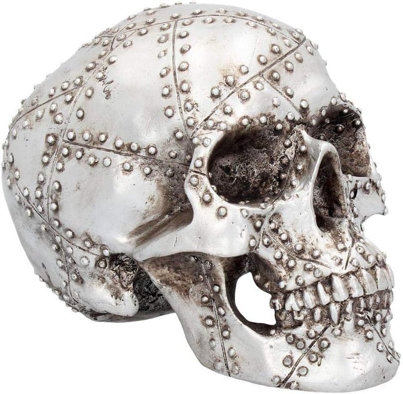 Cabeza remache 18cm plata Estatuillas y esculturas Naty Shop